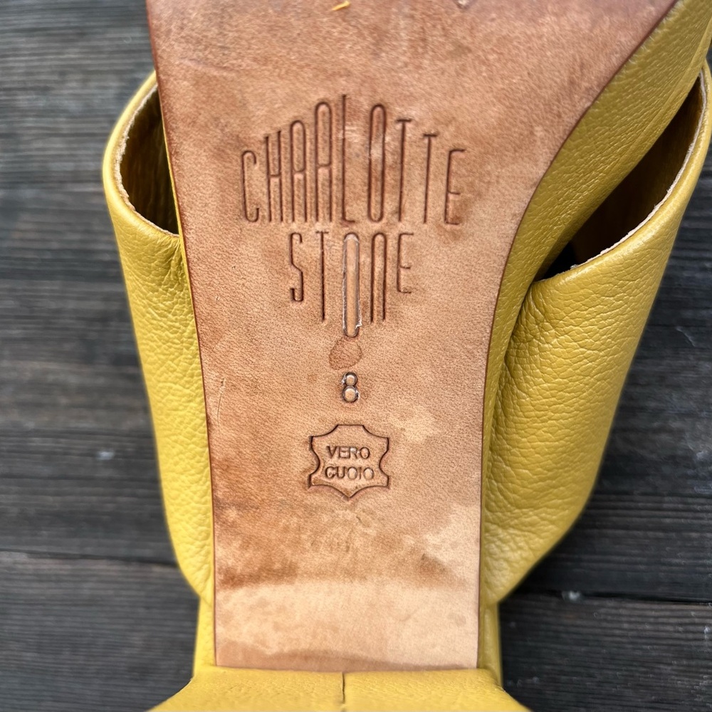 Charlotte Stone- Sylvia Platform Mule Sandals